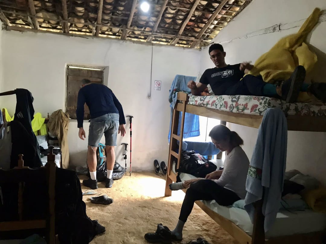 Il gruppo PlanetaEXO in posa, contento, con le sue guide nel Vale do Pati