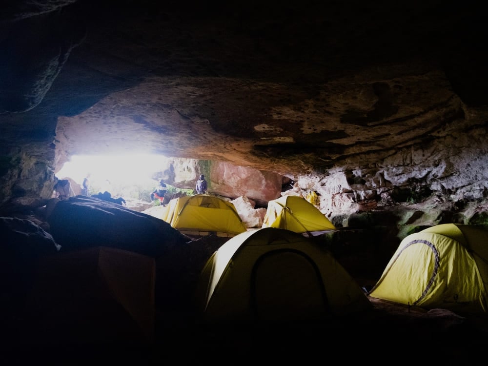Camping am Berg Roraima