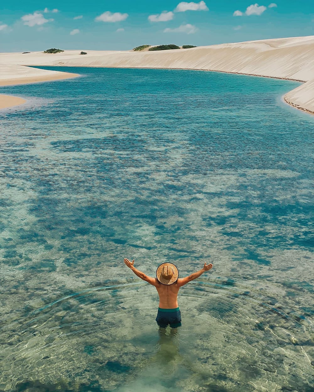 passeio no parque nacional dos lençóis maranhenses