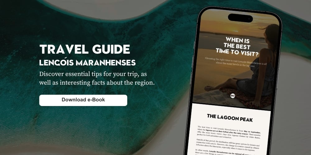 Download the PlanetaEXO e-book to plan your Lençóis Maranhenses vacation Download the PlanetaEXO e-book to plan your Lençóis Maranhenses vacation