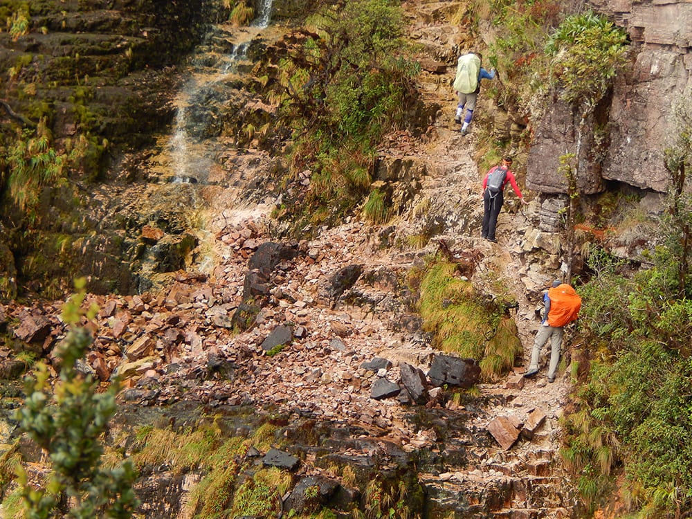 Randonnée au Mont Roraima Randonnée au Mont Roraima