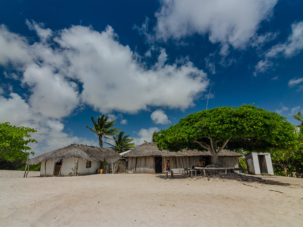 Traditioneel huis in Lençóis Maranhenses