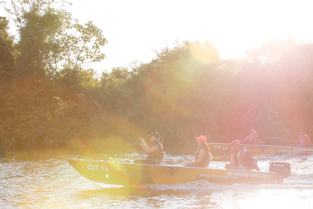 Excursion en bateau sur les rivières du Panatanal