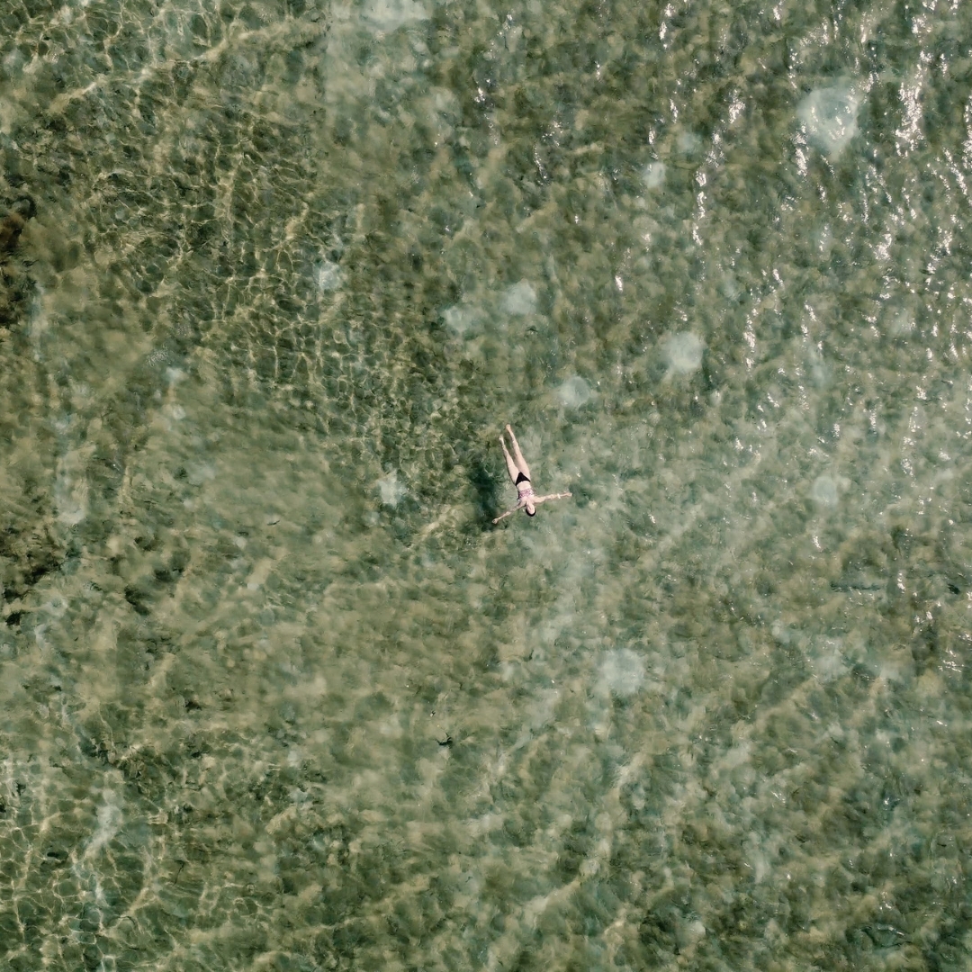 Schwimmen in Lagunen bei Lencois Maranhenses 