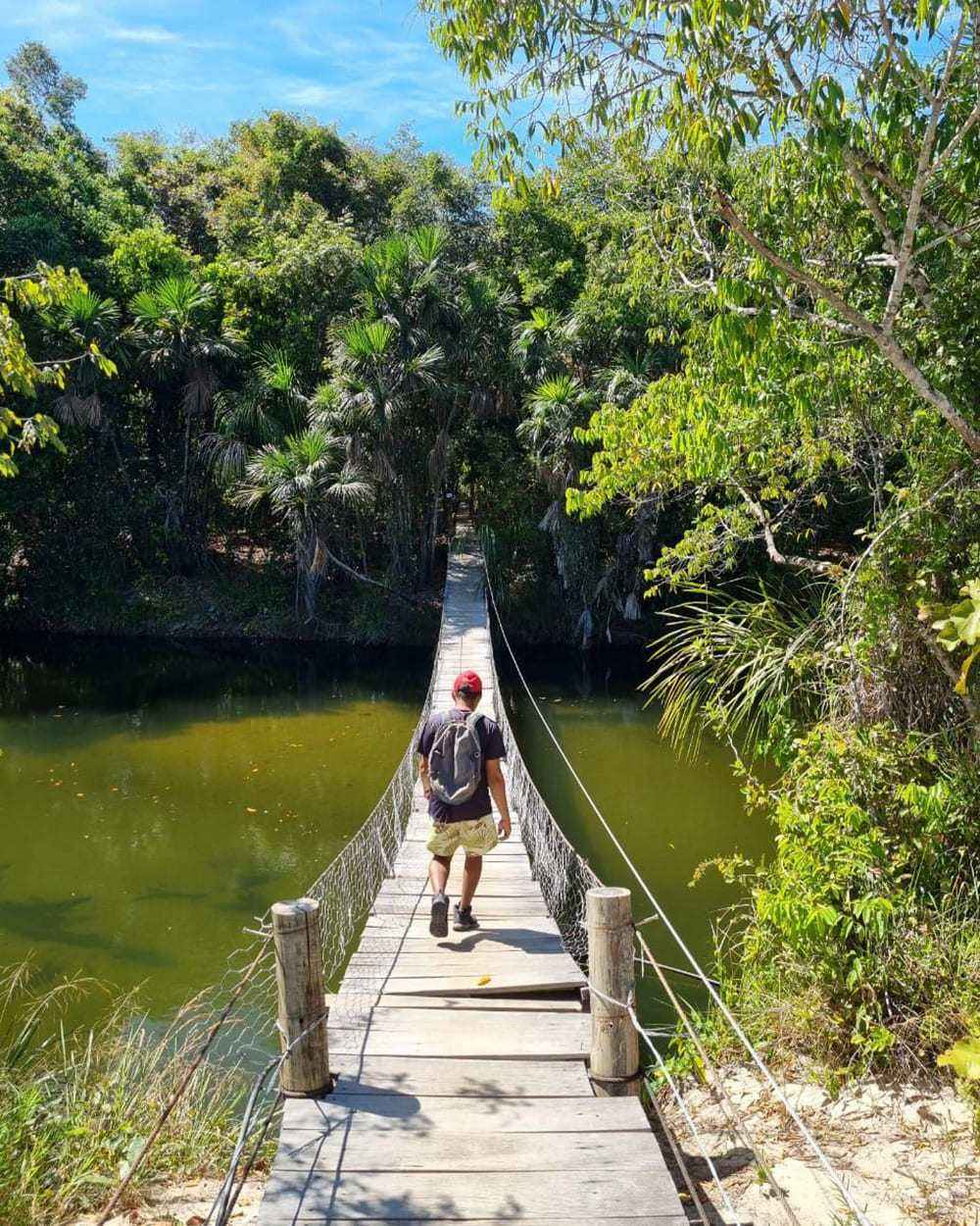 Brazilië Jalapão - brug