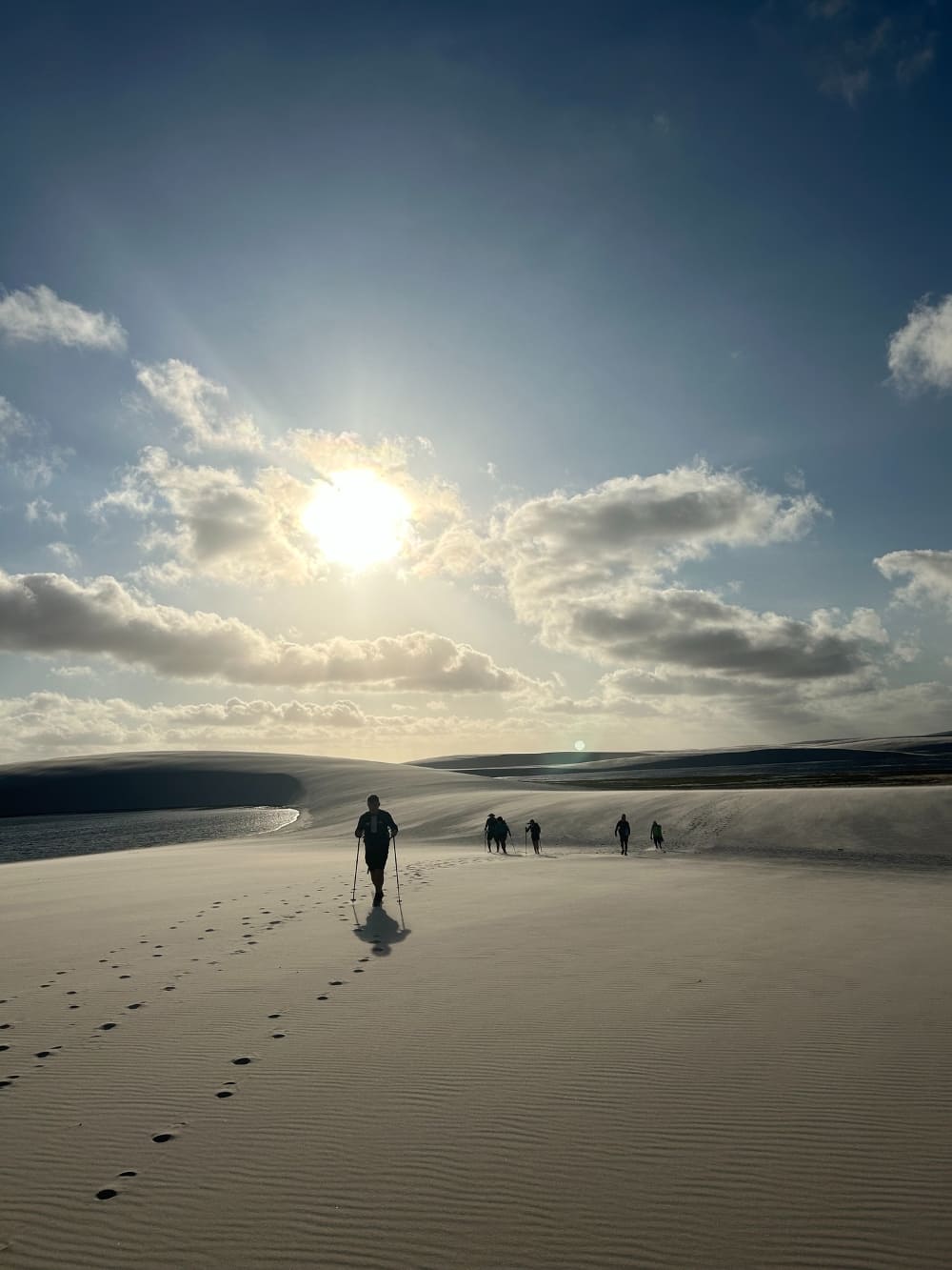 Balade dans les Lençóis Maranhenses au lever du soleil