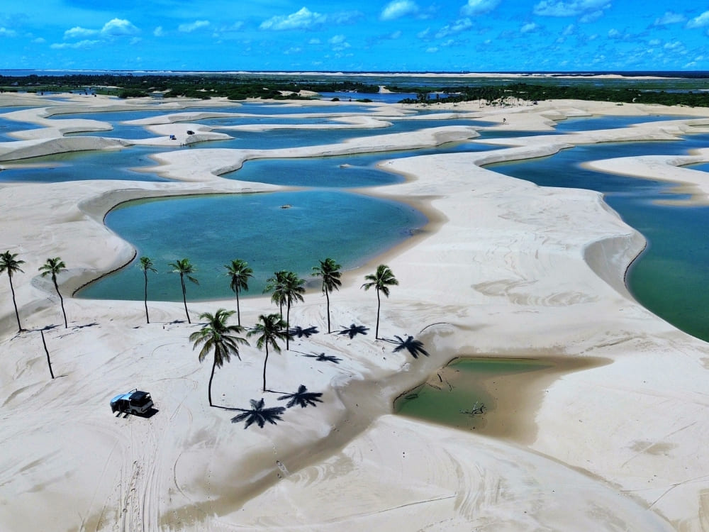 Les dunes de sable de Lencois Maranhenses Route des émotions