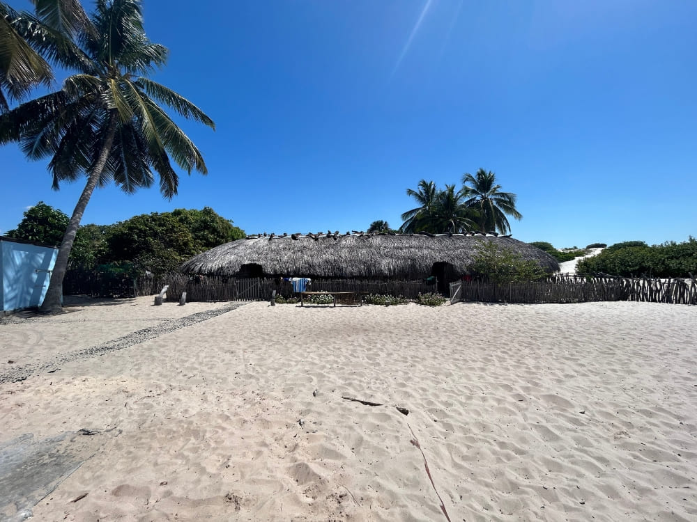 Ein weiteres Haus einer einheimischen Familie in Atins