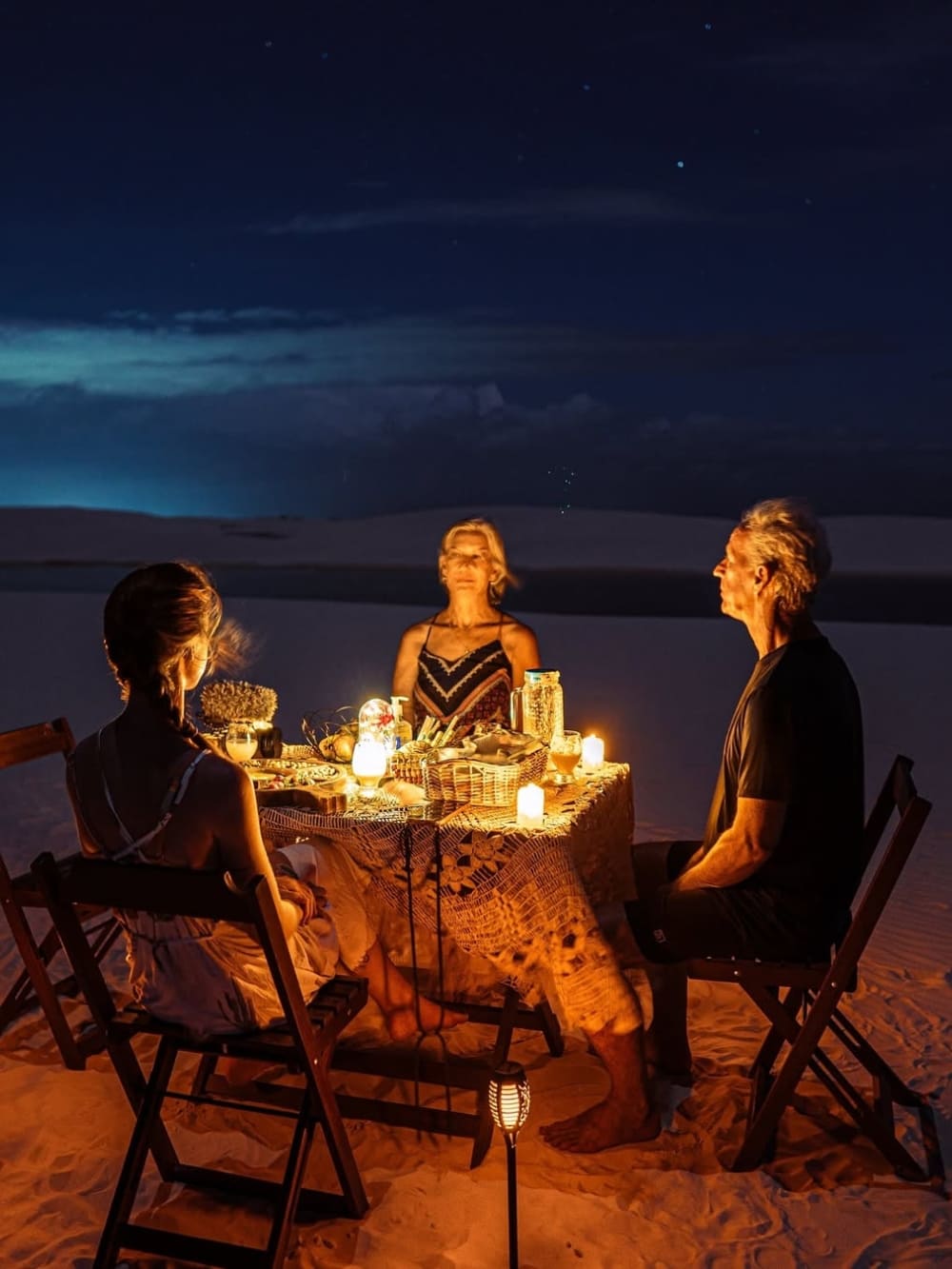 Genieten van Lencois Maranhenses, Brazilië
