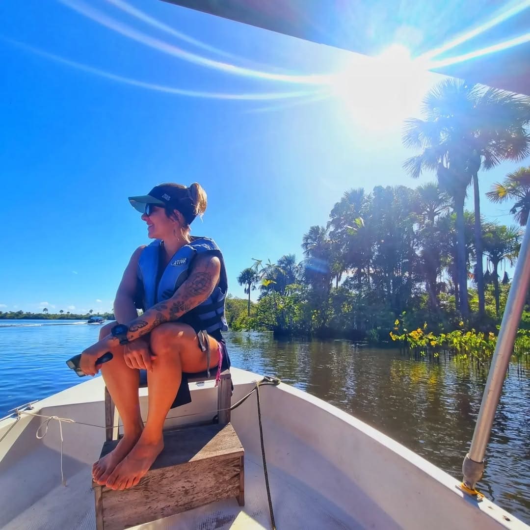 Rivier in Lencois Maranhenses